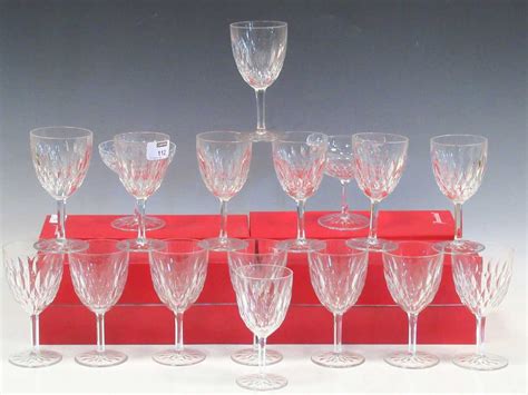 baccarat drinking glasses.